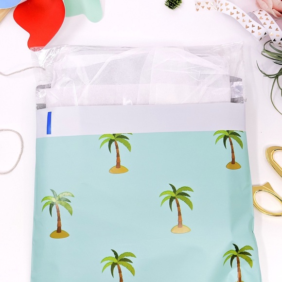 LAST ONE ❗️25 6X9 Palm Tree Poly Mailers CLEARANCE - Picture 4 of 7